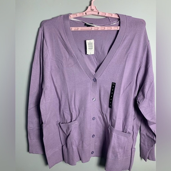 NWT Torrid Everyday Soft V-Neck Pocket Cardigan Sweater 4X - Picture 10 of 10